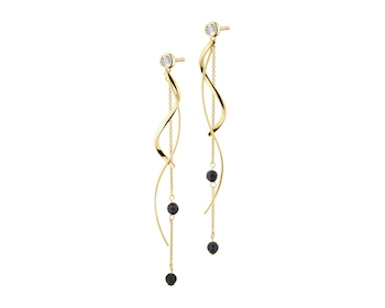 375  Dangling Earring  - fineness 375