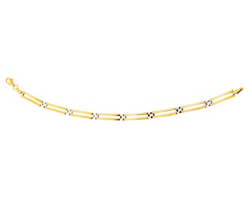 18 K Rhodium-Plated Yellow Gold Bracelet ></noscript>
                    </a>
                </div>
                <div class=