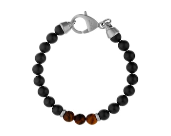 Stainless Steel Bracelet with Agate></noscript>
                    </a>
                </div>
                <div class=