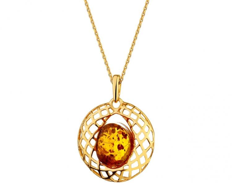 Gold-Plated Silver Pendant