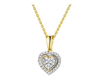 Colgante de oro amarillo con diamantes - corazón></noscript>
                    </a>
                </div>
                <div class=