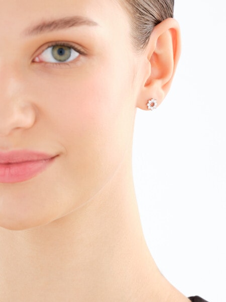 Kolczyki srebrne z cyrkoniami