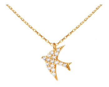 8 K Yellow Gold Necklace with Cubic Zirconia></noscript>
                    </a>
                </div>
                <div class=