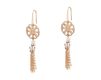 Gold-Plated Brass Earrings with Glass></noscript>
                    </a>
                </div>
                <div class=