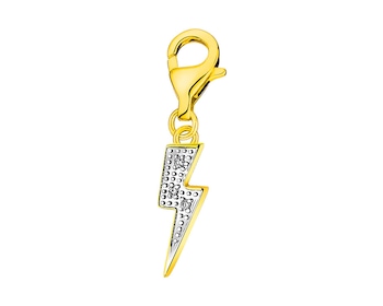 Colgante charms de oro amarillo con diamantes - relámpago></noscript>
                    </a>
                </div>
                <div class=