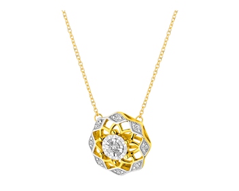 Náhrdelník ze žlutého a bílého zlata s diamanty></noscript>
                    </a>
                </div>
                <div class=
