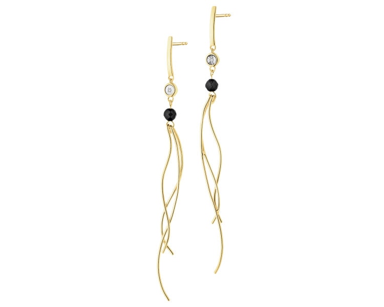 375  Dangling Earring  - fineness 375