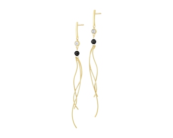 375  Dangling Earring  - fineness 375