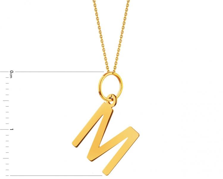8 K Yellow Gold Pendant 