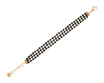 Gold-plated brass bracelet with glass details></noscript>
                    </a>
                </div>
                <div class=