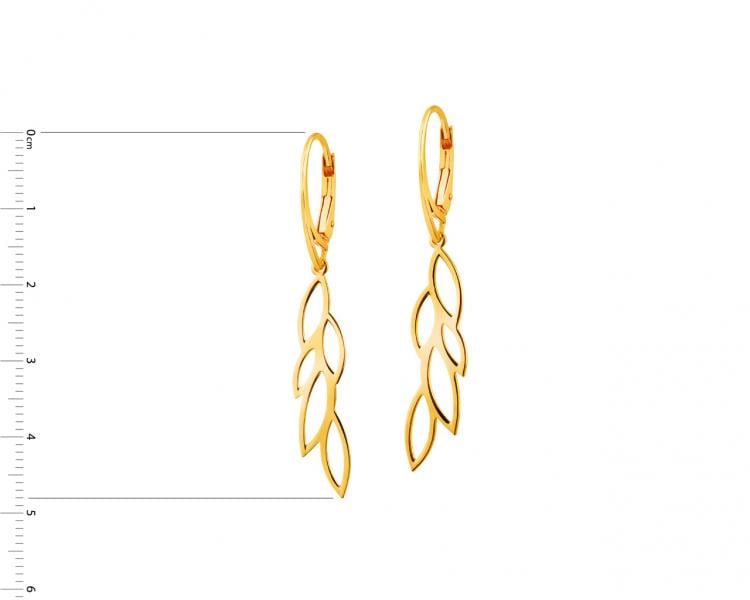 Gold-Plated Silver Earrings