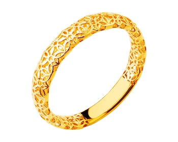 9 K Yellow Gold Ring