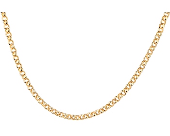 Gold plated brass necklace