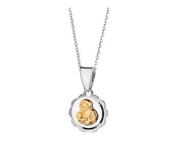 Rhodium-Plated Silver, Gold-Plated Silver Set