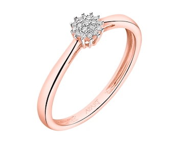 Prsten z růžového zlata s diamanty 0,05 ct - ryzost 585></noscript>
                    </a>
                </div>
                <div class=