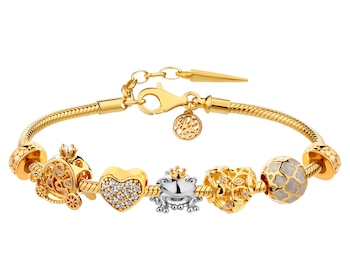 Rhodium-Plated Silver, Gold-Plated Silver Set with Cubic Zirconia></noscript>
                    </a>
                </div>
                <div class=
