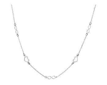 Rhodium Plated Silver Necklace></noscript>
                    </a>
                </div>
                <div class=