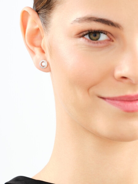 Náušnice z bílého zlata s diamanty - 0,33 ct - ryzost 750