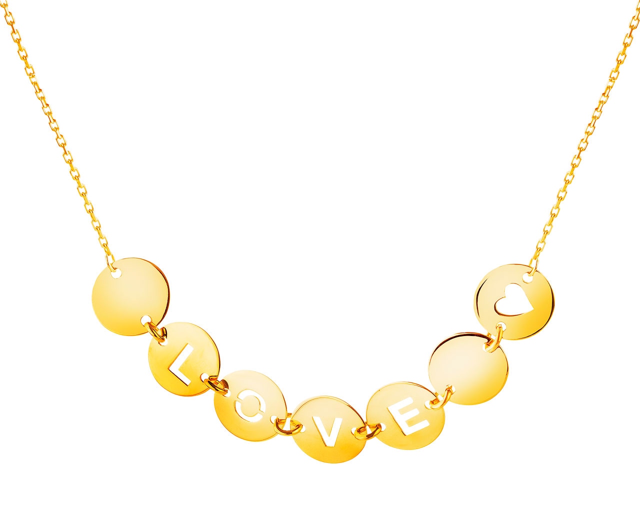 18 K Yellow Gold Necklace 