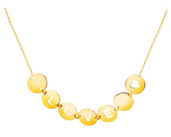 18 K Yellow Gold Necklace