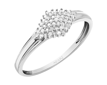 750 Rhodium-Plated White Gold Ring with Diamonds 0,08 ct - fineness 18 K></noscript>
                    </a>
                </div>
                <div class=