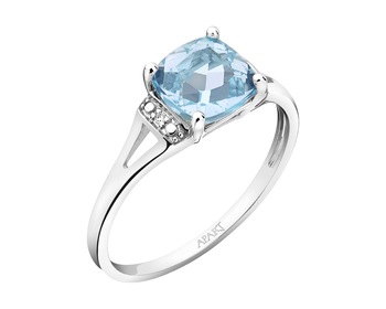 9ct White Gold Ring with Diamonds 0,006 ct - fineness 18 K></noscript>
                    </a>
                </div>
                <div class=