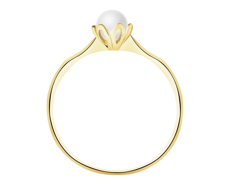8 K Yellow Gold Ring