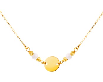 Złoty naszyjnik z perłami, ankier - koło></noscript>
                    </a>
                </div>
                <div class=