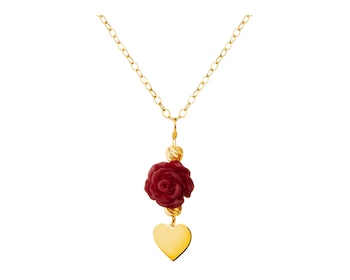 Zlatý náhrdelník s korálem, anker - srdce></noscript>
                    </a>
                </div>
                <div class=