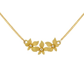 Pozlacený náhrdelník z mosazi - květy></noscript>
                    </a>
                </div>
                <div class=