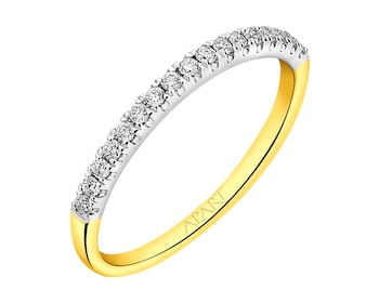Prsten ze žlutého a bílého zlata s brilianty 0,15 ct - ryzost 585></noscript>
                    </a>
                </div>
                <div class=