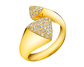 Zlatý prsten s brilianty 0,71 ct - ryzost 750></noscript>
                    </a>
                </div>
                <div class=