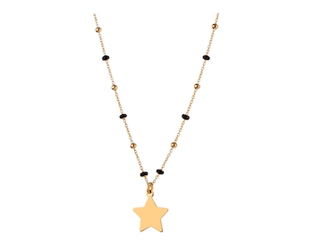 Pozlacený stříbrný náhrdelník se smaltem - hvězda, kuličky></noscript>
                    </a>
                </div>
                <div class=