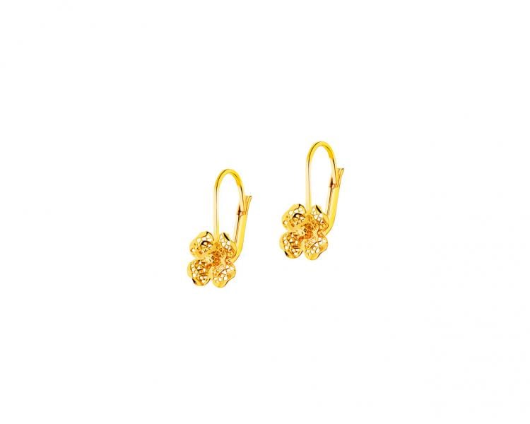 Buy Chidambaram Covering Gold Plated Baby Earrings Small Hoop Earrings for  Kids
