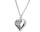 Stainless Steel Necklace - Heart