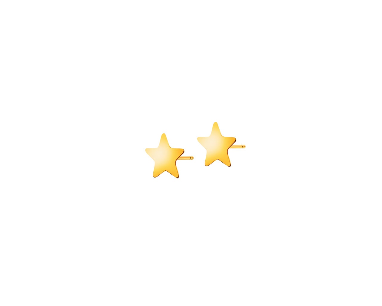 Zlaté náušnice - hvězdy
