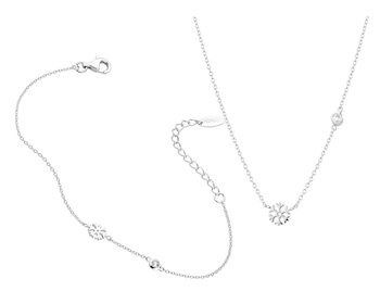 Stříbrný náhrdelník a náramek se zirkony - sada ></noscript>
                    </a>
                </div>
                <div class=
