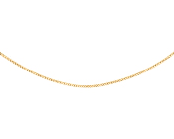 Gold Plated Silver Curb Link Chain