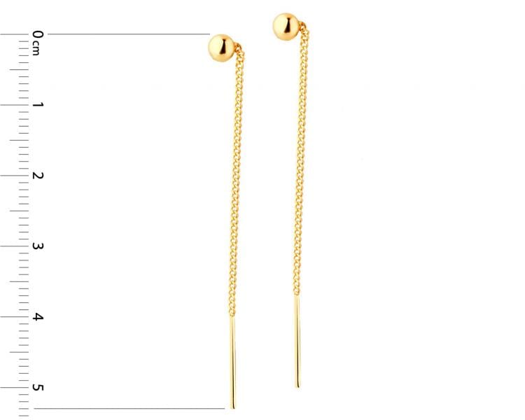 8ct Yellow Gold Earrings