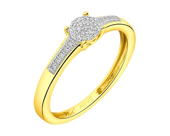 Zlatý prsten s diamanty  0,08 ct - ryzost 585></noscript>
                    </a>
                </div>
                <div class=
