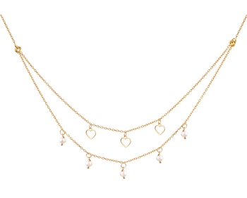 Pozlacený stříbrný náhrdelník s perlami - srdce></noscript>
                    </a>
                </div>
                <div class=