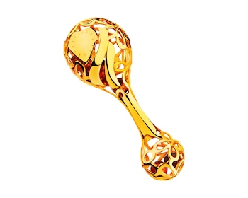 Gold rattle