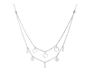 Stříbrný náhrdelník s perlami - srdce></noscript>
                    </a>
                </div>
                <div class=