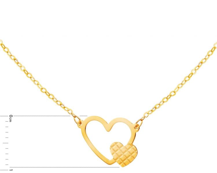 9 K Yellow Gold Necklace 