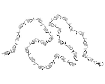 Silver necklace with cubic zirconias></noscript>
                    </a>
                </div>
                <div class=