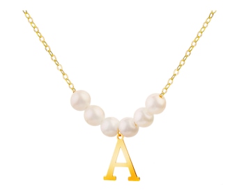 Złoty naszyjnik z perłami, ankier - litera A></noscript>
                    </a>
                </div>
                <div class=