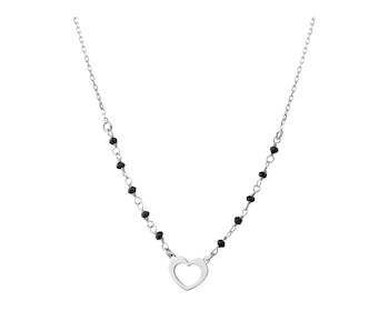 Stříbrný náhrdelník se sklem - srdce></noscript>
                    </a>
                </div>
                <div class=
