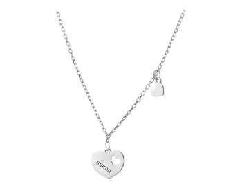 Stříbrný náhrdelník - srdce, máma></noscript>
                    </a>
                </div>
                <div class=