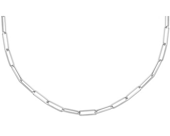 Złoty naszyjnik - paper clip