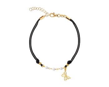Gold plated silver bracelet with mother of pearl - butterfly></noscript>
                    </a>
                </div>
                <div class=